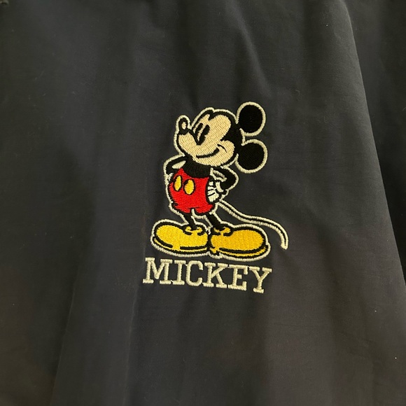 Vintage Walt Disney World Mickey Mouse Zip-Up Jacket/Windbreaker (Unisex) - Picture 3 of 5